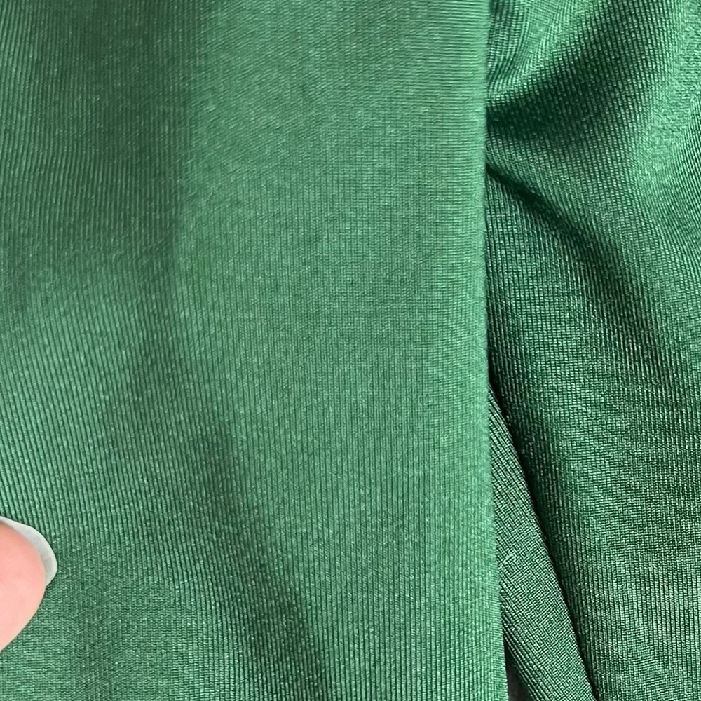 REVOLVE Dress Womens XS Superdown Martyna Deep V Emerald Classy Party Night Out - Picture 12 of 12